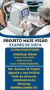 Aviso: Mais Visão - checkup visual gratuito com 50 vagas