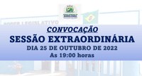 Convocação para Sessão Extraordinária